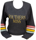 Sweatshirt Pullover Allana Stripe Colored Southern Miss