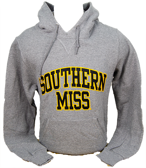 Sweatshirt Hooded Southern Miss Arch