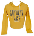 T-Shirt Long Sleeve Hooded Miles Slub Southern Miss Since 1910 with Front Pouch