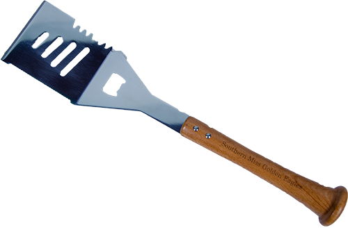 Tailgate Grill Tool Spatula Wooden Southern Miss Golden Eagles Baseball Bat Hndl