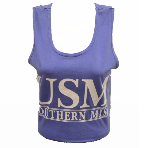 Comfort Color Tank Top with USM Bars Violet