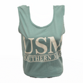 Tank Top USM Double Bars Southern Miss Seafoam