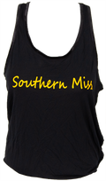 Tank Top Women's Hi Low Southern Miss Script