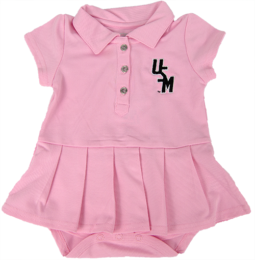 Toddler Polo Dress Caroline Stacked USM