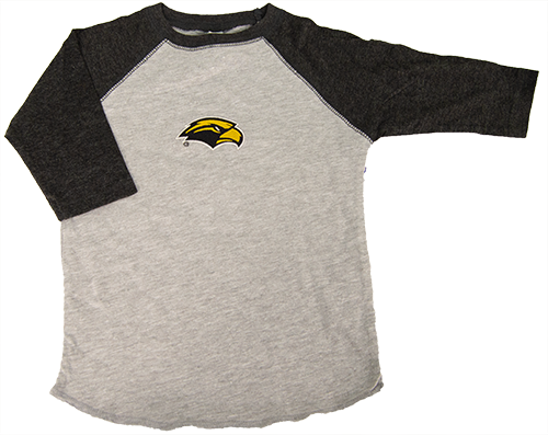 Toddler T-Shirt 3 Quarters Sleeve Raglan Eagle Head