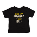 Toddler T-Shirt Short Sleeve Call My Agent