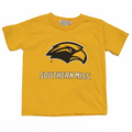 Toddler Short Sleeve T-Shirt with Eagle Head Southern Miss