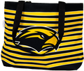 Tote Wavy Striped Eagle Head