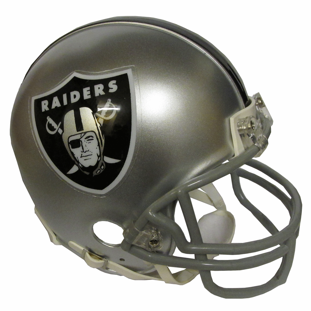 Toy Mini Football Helmet Raiders