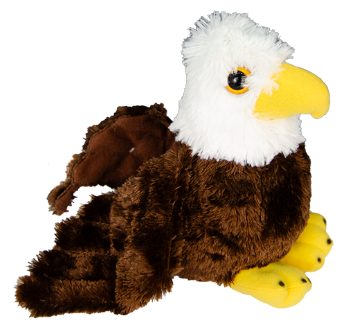 Toy Mini Hug Ems Eagle Bald 6"