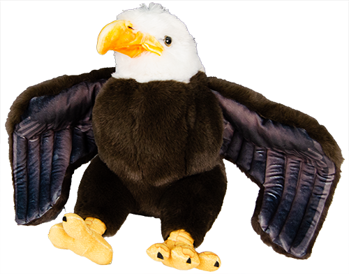 Toy Plush Artist Eagle Bald 15"