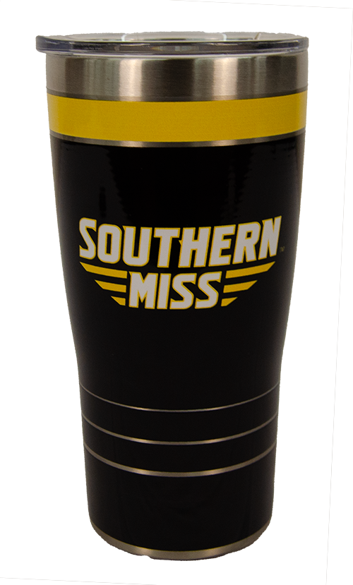 Tumbler 20 oz MVP Eagle Head Southern Miss Bars