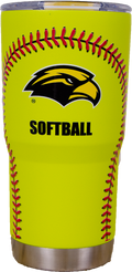 Tumbler 20 oz Eagle Head Softball Laces