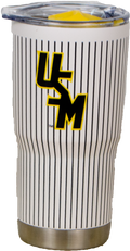 Tumbler 20 oz Stacked USM Pinstripes