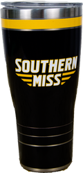 Tumbler 30 oz MVP Eagle Head Southern Miss Bars