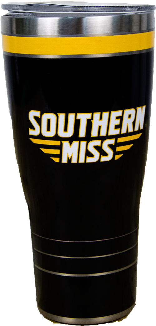 Tumbler 30 oz MVP Eagle Head Southern Miss Bars