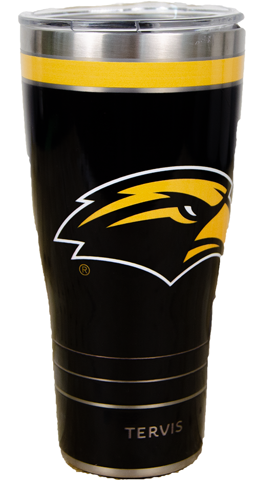 Tumbler 30 oz MVP Eagle Head Southern Miss Bars