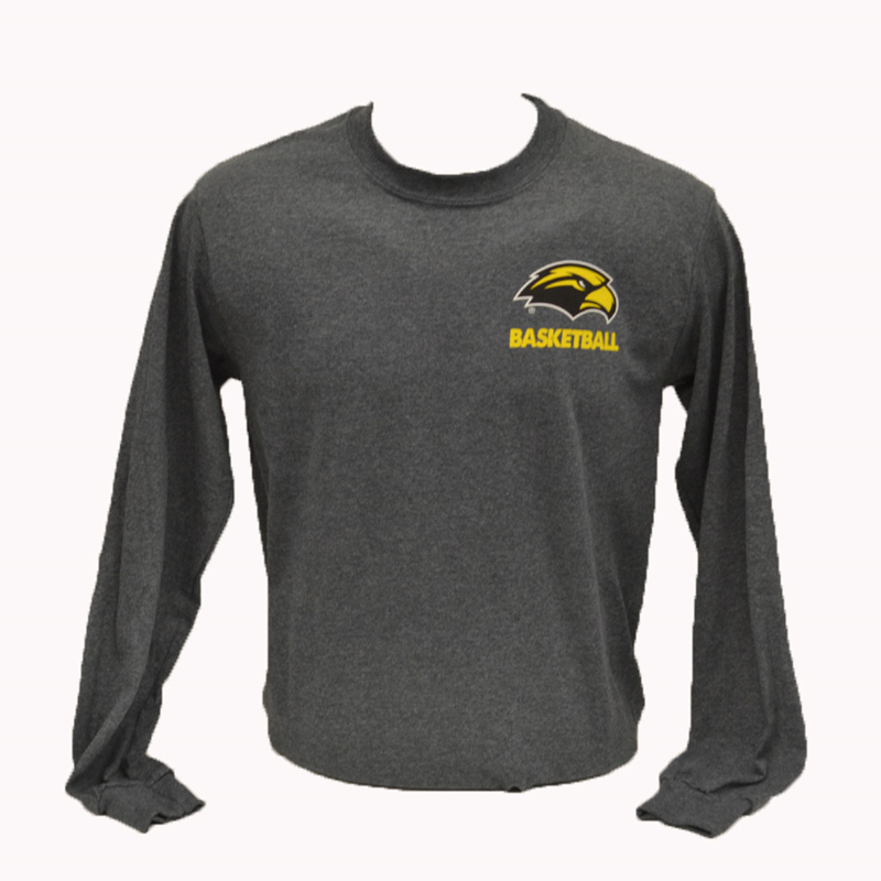T-Shirt Long Sleeve Full Back Basketball Goal
