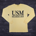 T-Shirt Long Sleeve Coastal Color USM Double Bars Juniper