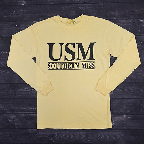 T-Shirt Long Sleeve Coastal Color USM Double Bars Juniper