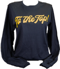 T-Shirt Long Sleeve Crewneck To The Top Script