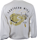 Pete Taylor Park Long Sleeve T-Shirt with Stacked USM on Pocket