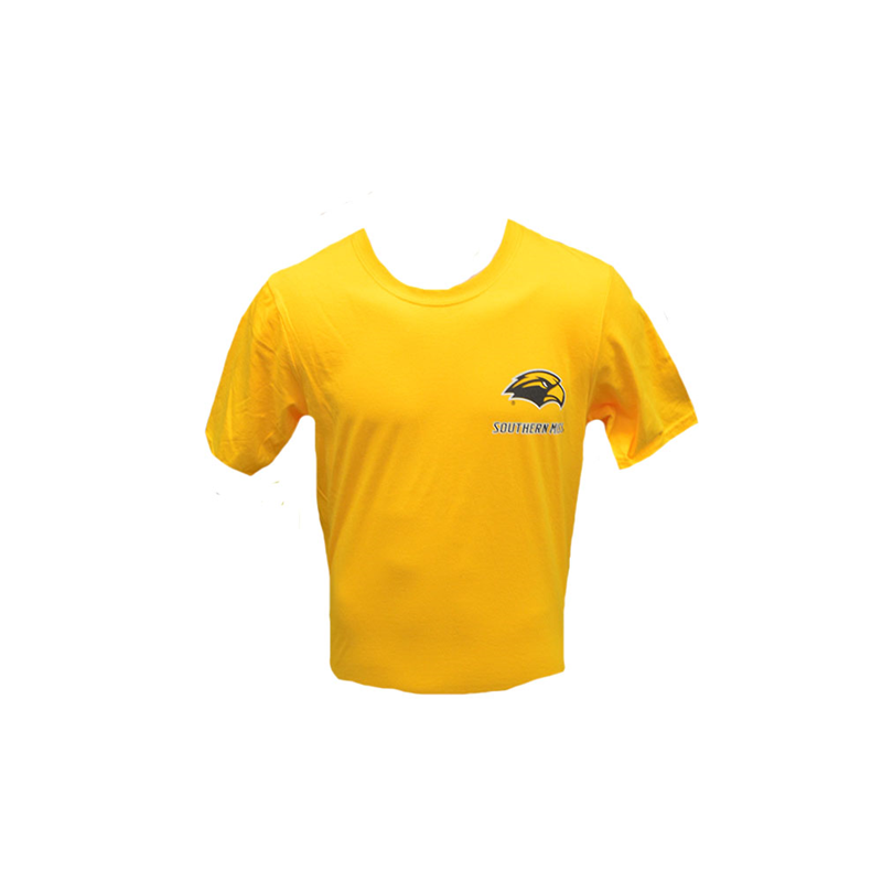 T-Shirt Short Sleeve Blend Eagle Head The Rock