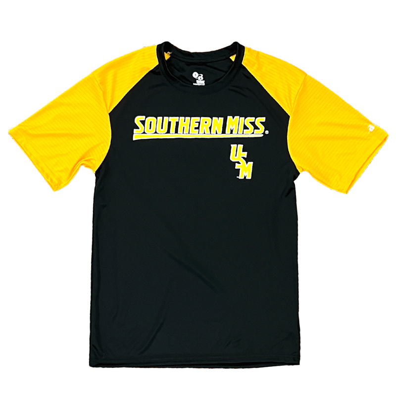 T-Shirt Short Sleeve Breakout Stacked USM Gold Silver
