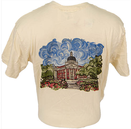 T-Shirt Short Sleeve Coastal Color Lucas Admin Building Justin Patten