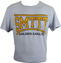 T-Shirt Short Sleeve SMTTT Curve Gold Lines over Golden Eagles