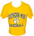 T-Shirt Short Sleeve Baseball with Emblem