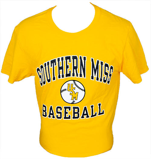 T-Shirt Short Sleeve Baseball with Emblem