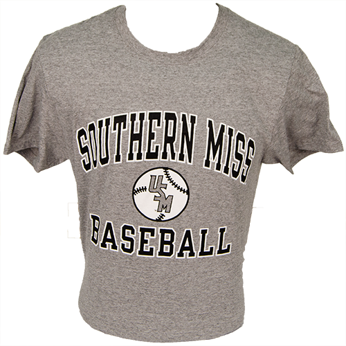 T-Shirt Short Sleeve Baseball with Emblem