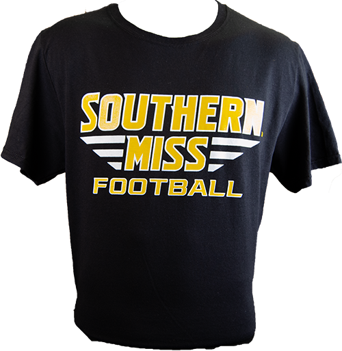 T-Shirt Short Sleeve Southern Miss Bars Football