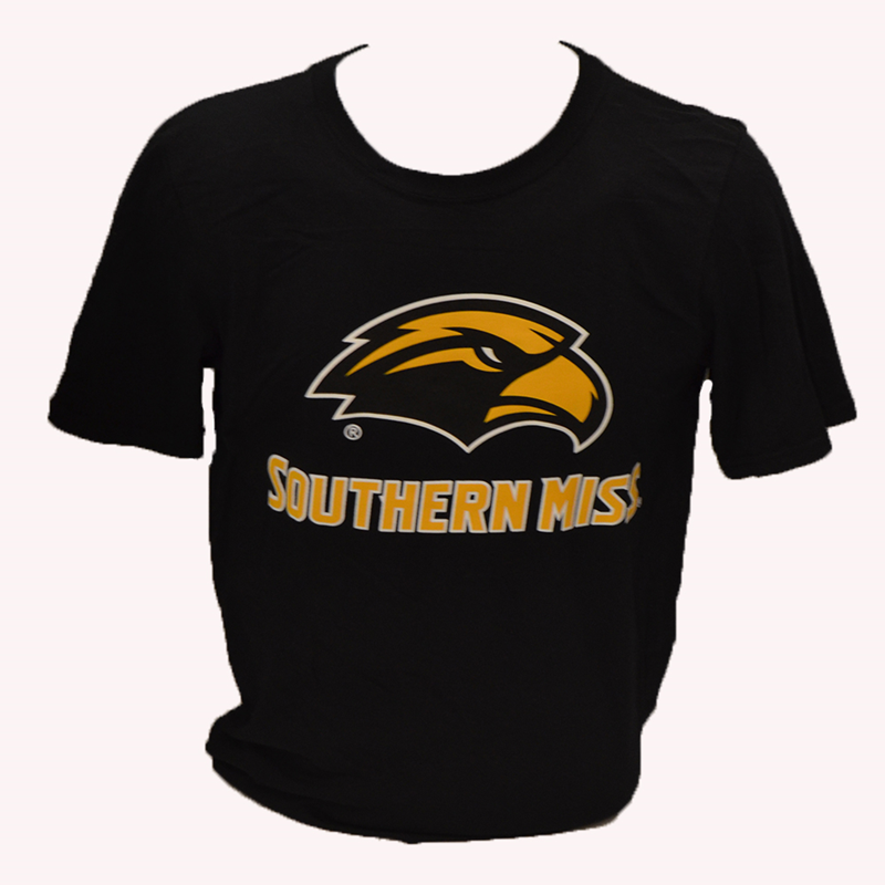 T-Shirt Short Sleeve Essential Eagle Head Southern Miss