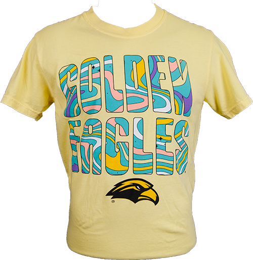 T-Shirt Short Sleeve Groovy Letters