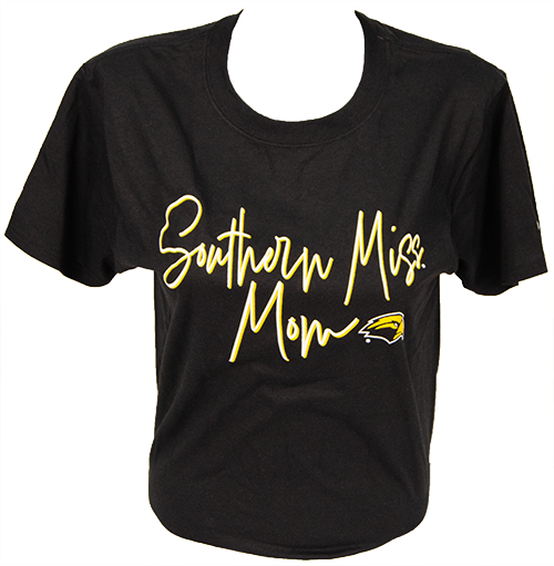 T-Shirt Short Sleeve Southern Miss Mom Script