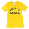 T-Shirt Short Sleeve Triblend Baseball Is Better In Hattiesburg