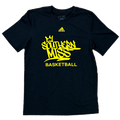Adidas T-Shirt Short Sleeve Fresh Crown Grafitti Basketball