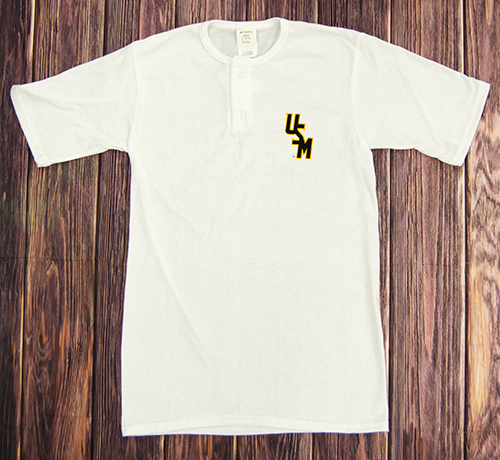 T-Shirt Short Sleeve Henley Stacked USM