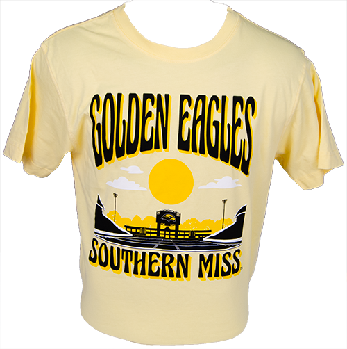 T-Shirt Short Sleeve Summit Sunset Over Stadium