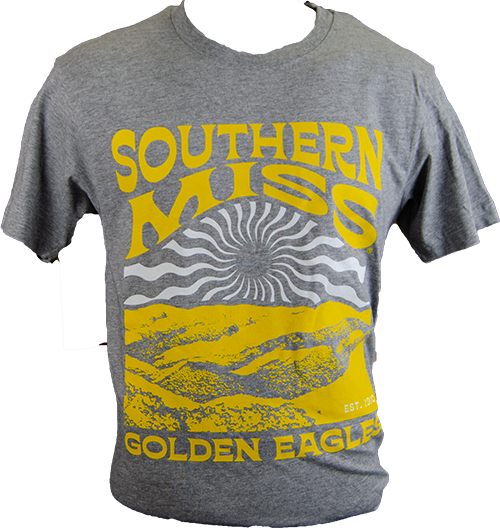 T-Shirt Short Sleeve Sunburst Horizon Golden Eagles