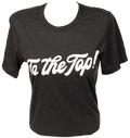 T-Shirt Short Sleeve Triblend To The Top Script