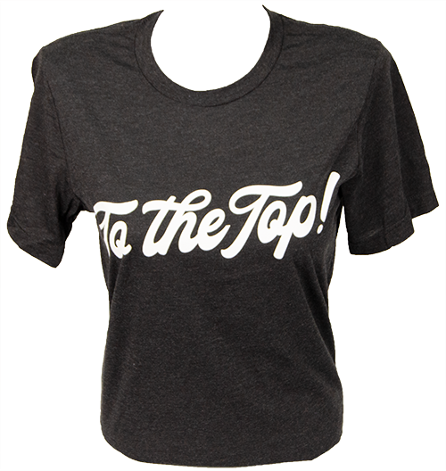 T-Shirt Short Sleeve Triblend To The Top Script