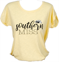 T-Shirt Women's Short Sleeve Sweet Southern Miss Script