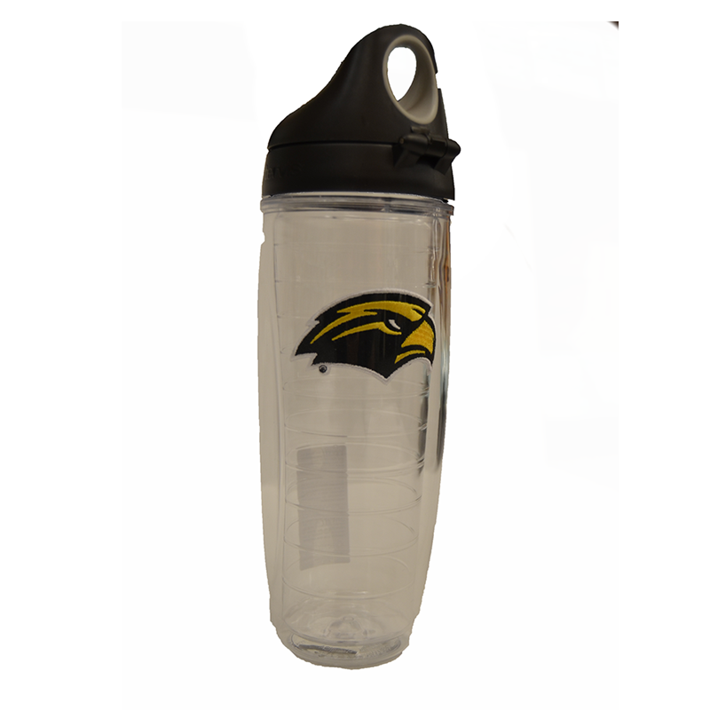 Tumbler 24 oz with Black Lid Eagle Head