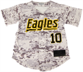 Youth Jersey Baseball Digital Camo Eagles #10