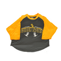 Youth T-Shirt 3 Quarter Raglan Sleeves with Various Logos