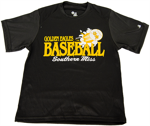 Youth T-Shirt Short Sleeve B-Core Baseball with Multiple Logos