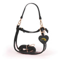 Desden Clara Clear Purse and Heart Charm with Eagle Head